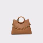 Camel Women Top Handle Bags Aldo Dovieex Camel Women's Top Handle Bags - 1