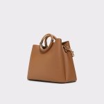 Camel Women Top Handle Bags Aldo Dovieex Camel Women's Top Handle Bags - 2