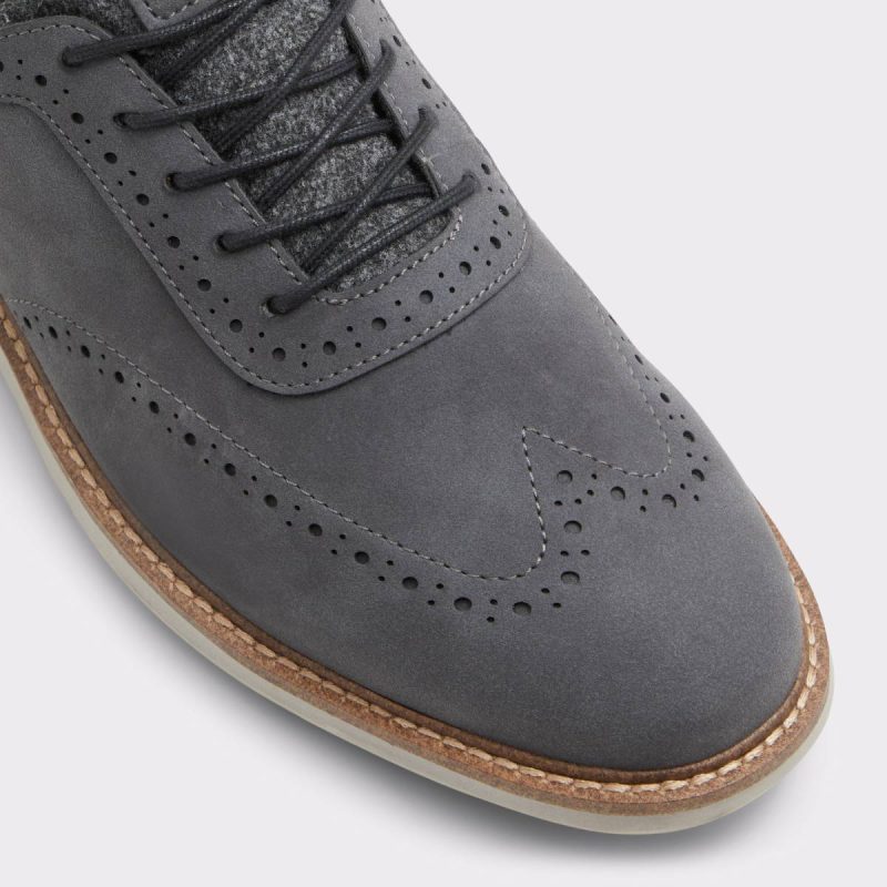 Casual Shoes Men Aldo Kalister Grey Men's Oxfords & Lace-Ups Grey - 5