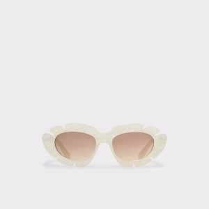 Caumasee White Women's Cat Eye Women White Aldo Sunglasses - 1