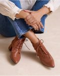 Cecilea Lace-Up Ankle Boots Women Footwear Polín Et Moi Makeup - 2