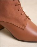 Cecilea Lace-Up Ankle Boots Women Footwear Polín Et Moi Makeup - 4