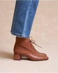 Cecilea Lace-Up Ankle Boots Women Footwear Polín Et Moi Makeup - 5