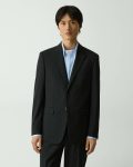 Chambers Blazer In Stretch Wool Theory Men Deep Black Blazers + Jackets - 1