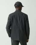 Charcoal Melange Clinton Blazer In Motion Wool Theory Blazers + Jackets Men - 3