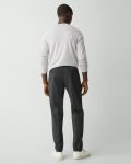 Charcoal Melange Curtis Drawstring Pant In Motion Wool Theory Men Pants - 3