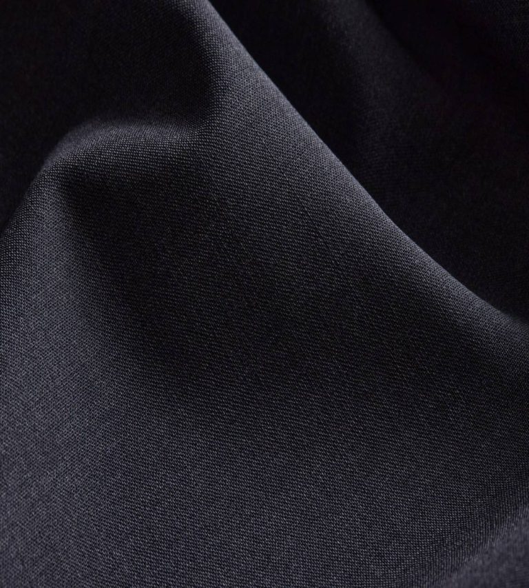 Charcoal Melange Curtis Drawstring Pant In Motion Wool Theory Men Pants - 5