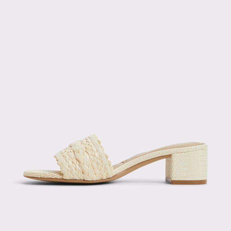 Claudina Natural Women's Block Heels Natural Aldo Women Heels - 3