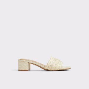 Claudina Natural Women's Block Heels Natural Aldo Women Heels - 1
