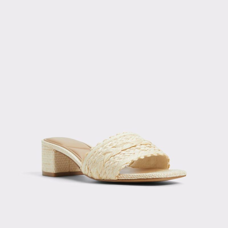 Claudina Natural Women's Block Heels Natural Aldo Women Heels - 4