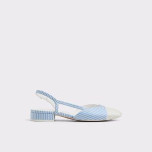Clementinne Blue/White Combo Women's Ballet Flats Aldo Blue/White Combo Ballet Flats Women - 1