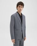 Clinton Blazer In Herringbone Precision Ponte Blazers + Jackets Men Grey Melange Theory - 2