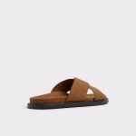 Cognac Aldo Marrin Cognac Men's Slides Men Sandals & Slides - 2