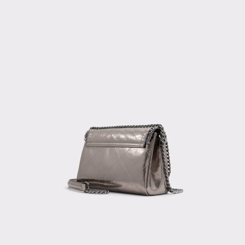 Crossbody Bags Aldo Pewter Women Kayleyyx Pewter Women's Crossbody Bags - 2