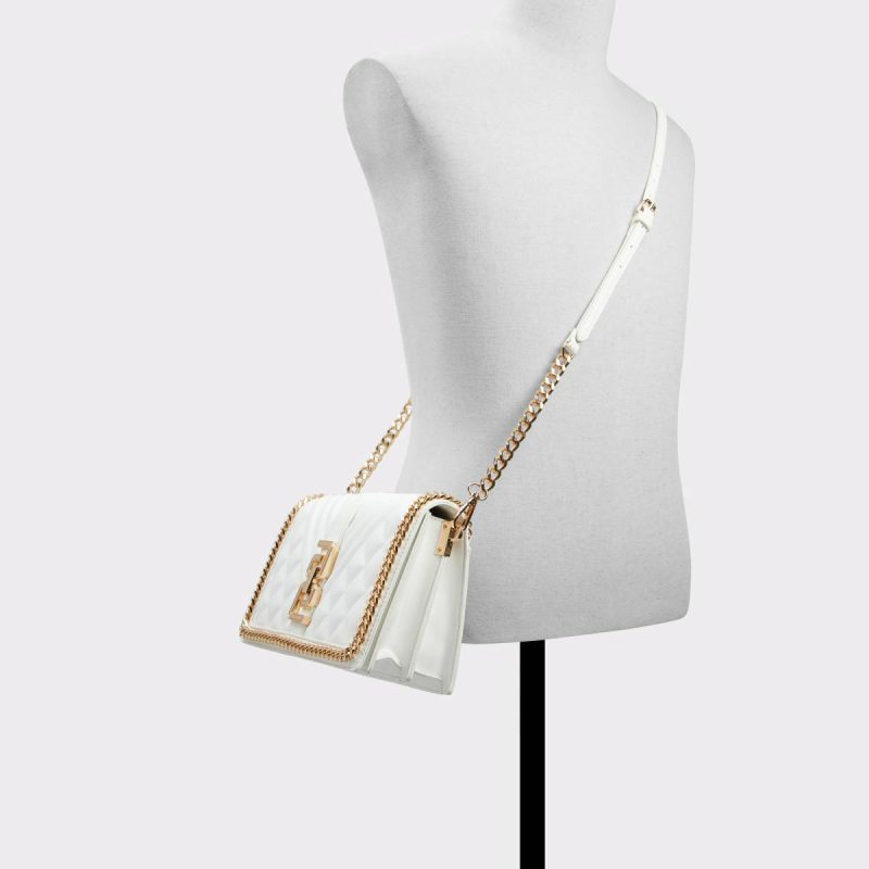 Crossbody Bags White Aldo Women Bausseyyx White Women's Crossbody Bags - 4