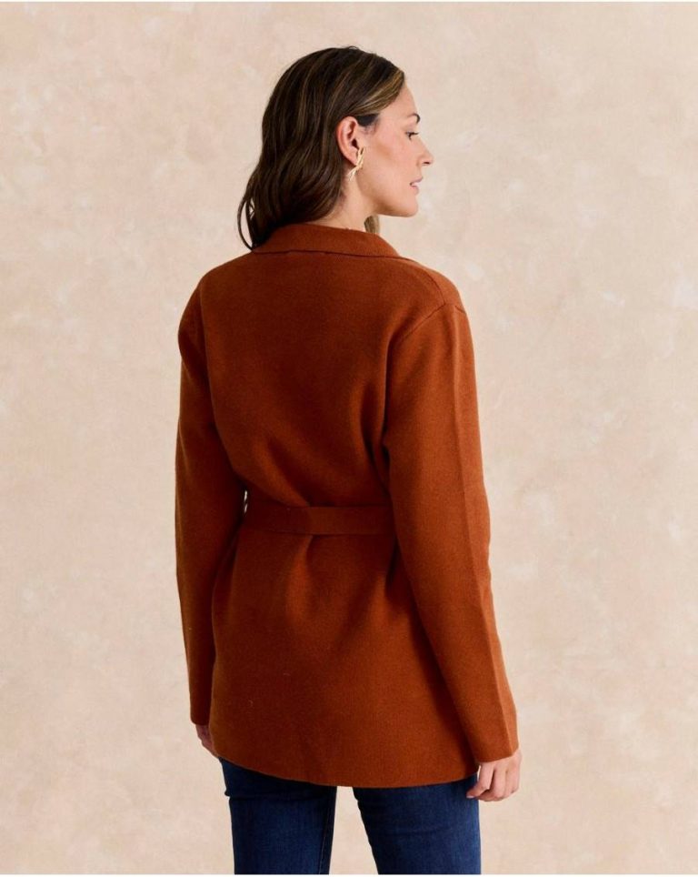 Cuca Pocket Coat Polín Et Moi Tops Women Leather - 4