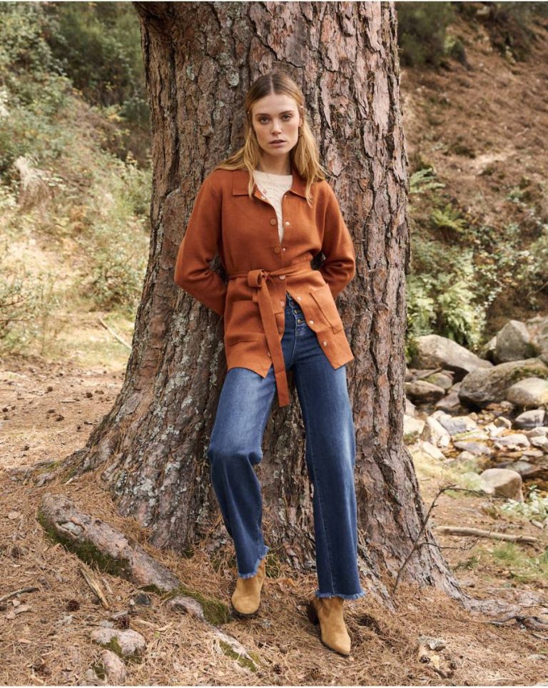 Cuca Pocket Coat Polín Et Moi Tops Women Leather - 1