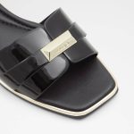 Darine Black Women's Flat Sandals Women Sandals Aldo Black - 5