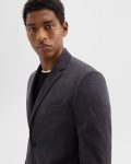 Dark Grey Men Theory Blazers + Jackets Morton Blazer In Stretch Corduroy - 4