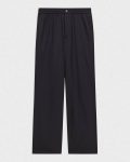 Dark Navy Theory Wide-Leg Drawstring Pant In Stretch Flannel Pants Men - 5