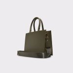 Daspiasx Khaki Women's Tote & Satchel Bags Aldo Khaki Women Top Handle Bags - 2