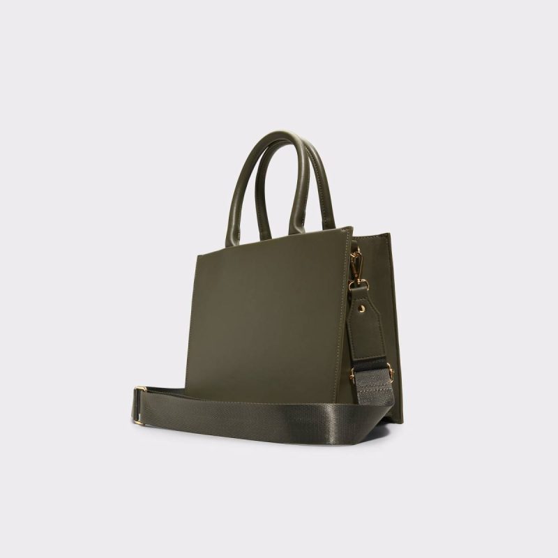 Daspiasx Khaki Women's Tote & Satchel Bags Aldo Khaki Women Top Handle Bags - 2