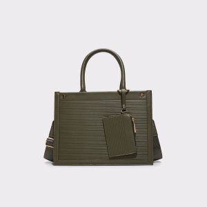 Daspiasx Khaki Women's Tote & Satchel Bags Aldo Khaki Women Top Handle Bags - 1
