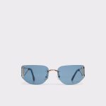 Delalle Gold Women's Square Aldo Women Sunglasses Gold - 1