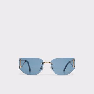 Delalle Gold Women's Square Aldo Women Sunglasses Gold - 1