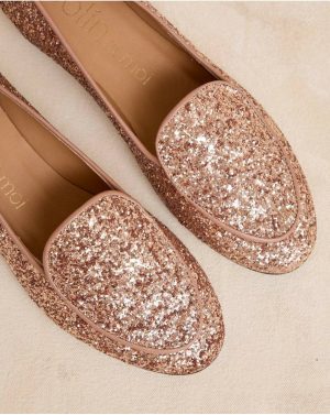 Densine Gloss Moccasin Women Polín Et Moi Nude Footwear - 1