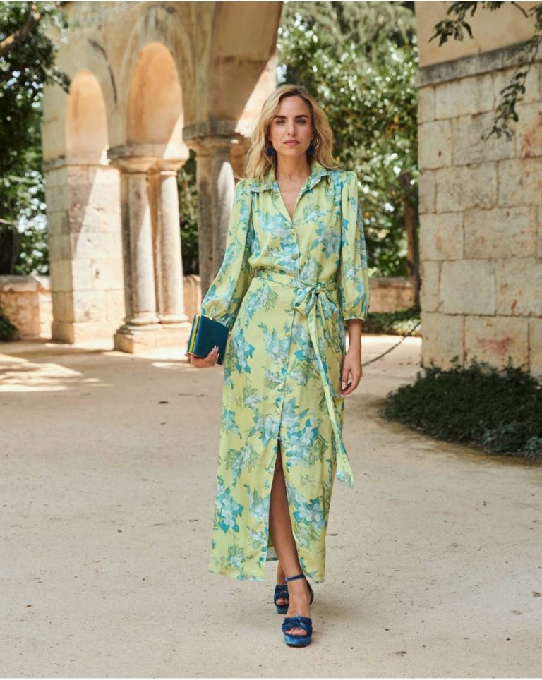 Dresses Apple Green Polín Et Moi Women Plenia Flowers Dress - 2