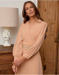 Dresses Mindy Pleated Dress Polín Et Moi Women Makeup - 1
