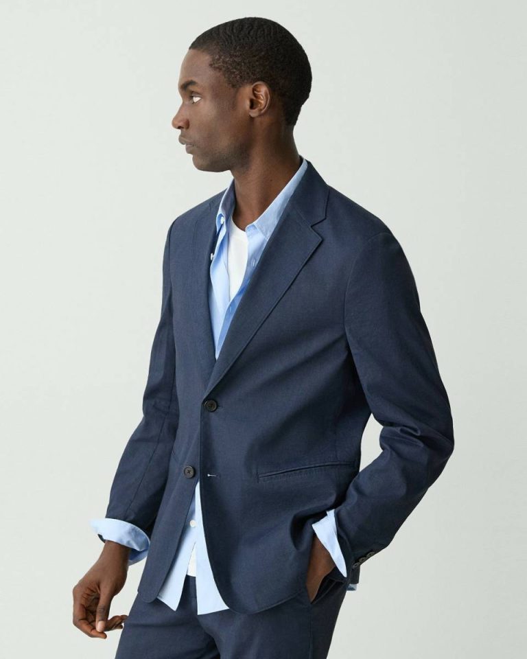Eclipse Blazers + Jackets Theory Men Clinton Blazer In Good Linen - 2