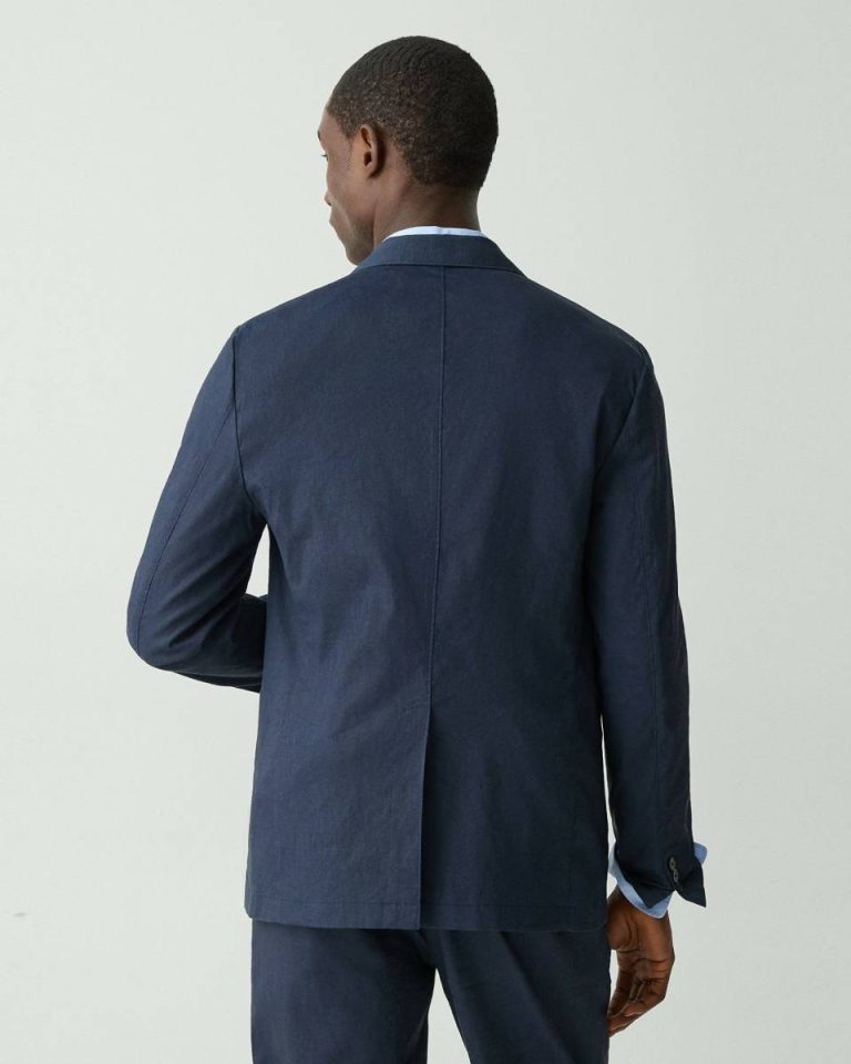 Eclipse Blazers + Jackets Theory Men Clinton Blazer In Good Linen - 3