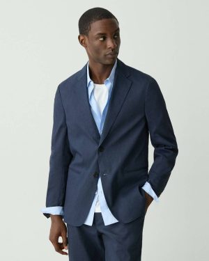 Eclipse Blazers + Jackets Theory Men Clinton Blazer In Good Linen - 1