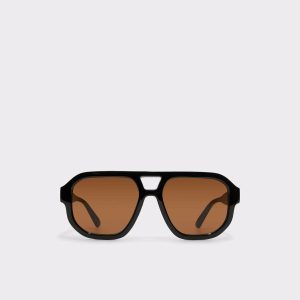 Elaurien Black Men's Aviator Men Black Sunglasses Aldo - 1