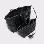 Everydaybaggx Black Women's Tote & Satchel Bags Women Tote & Satchel Bags Black Aldo - 3
