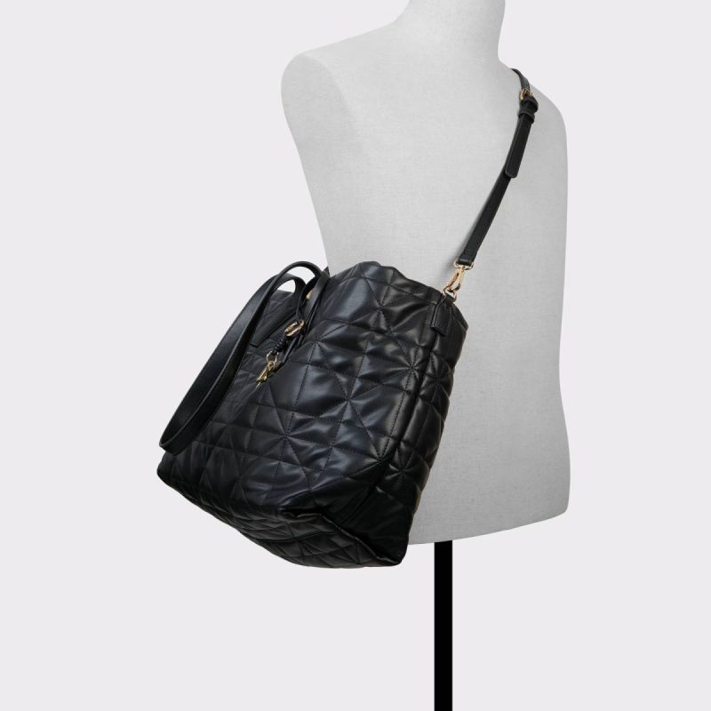 Everydaybaggx Black Women's Tote & Satchel Bags Women Tote & Satchel Bags Black Aldo - 4