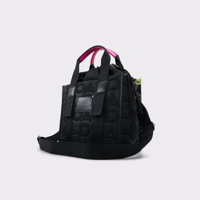 Eviecarryyx Open Black Women's Tote & Satchel Bags Open Black Top Handle Bags Women Aldo - 2