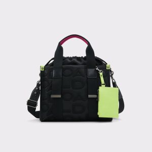 Eviecarryyx Open Black Women's Tote & Satchel Bags Open Black Top Handle Bags Women Aldo - 1
