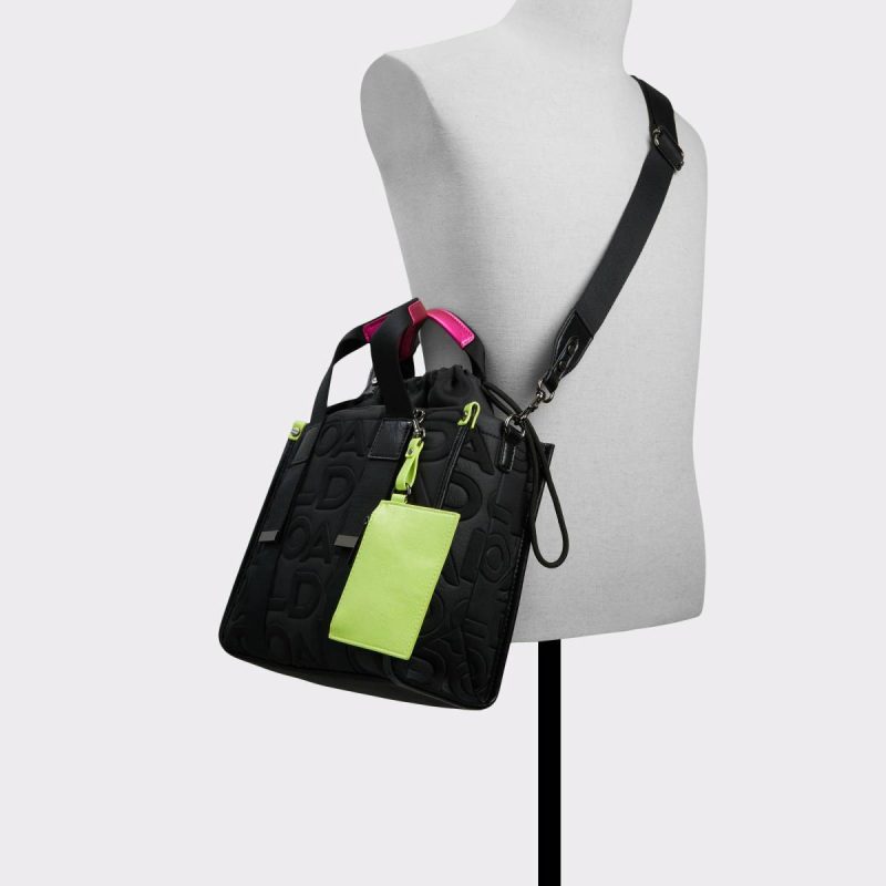 Eviecarryyx Open Black Women's Tote & Satchel Bags Open Black Top Handle Bags Women Aldo - 4