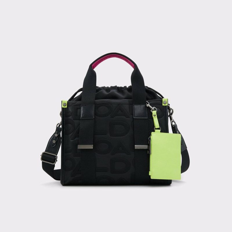 Eviecarryyx Open Black Women's Tote & Satchel Bags Open Black Top Handle Bags Women Aldo - 1