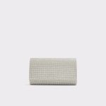 Fahari Silver Synthetic Mixed Material Women's Clutches & Evening Bags Aldo Women Silver Synthetic Mixed Material Clutches & Evening Bags - 1