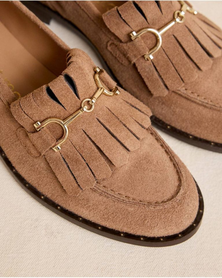 Footwear Flecana Buckle Moccasin Polín Et Moi Women Taupe - 2