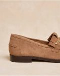 Footwear Flecana Buckle Moccasin Polín Et Moi Women Taupe - 4