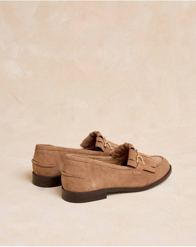 Footwear Flecana Buckle Moccasin Polín Et Moi Women Taupe - 5