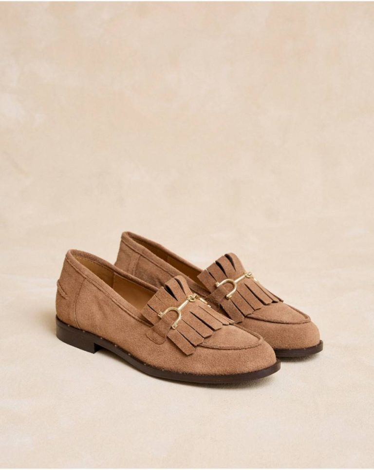 Footwear Flecana Buckle Moccasin Polín Et Moi Women Taupe - 1