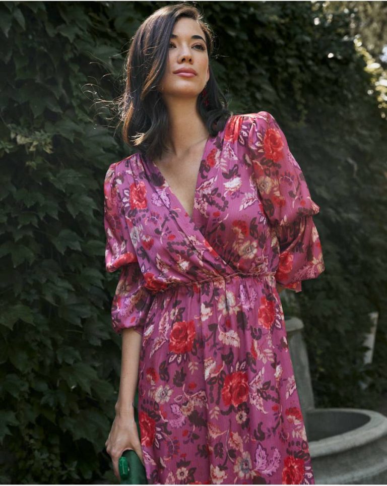 Gerena Flowers Dress Women Dresses Polín Et Moi Red - 1
