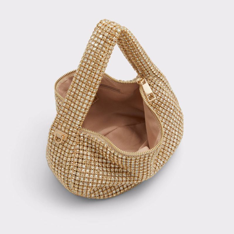 Gold/Clear Multi Aldo Women Top Handle Bags Luzx Gold/Clear Multi Women's Top Handle Bags - 3