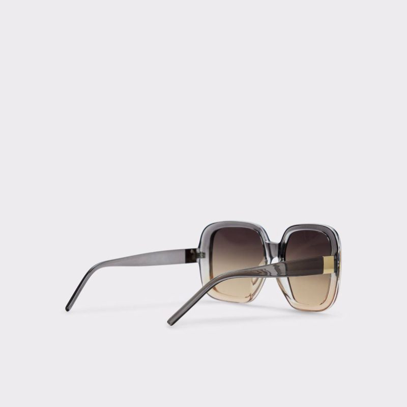 Grey Aldo Women Sunglasses Anneregyn Grey Women's Square - 3